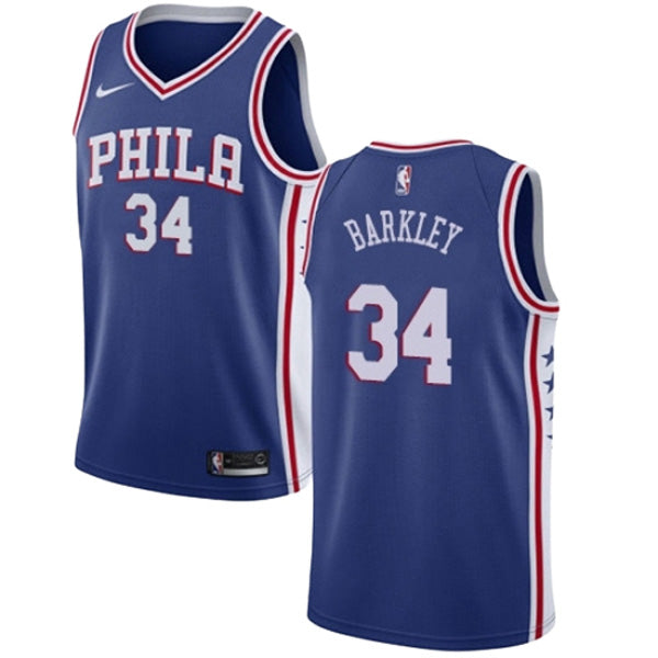 Youth Philadelphia 76ers Charles Barkley Icon Edition Jersey - Purple
